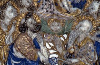 Partially openwork medallion (médaillon ajouré) (Detail, front)