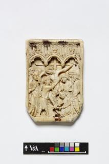 Pax, 1 register, 3 arches across (plaquette; frise d'arcatures; baiser de paix) (Front)