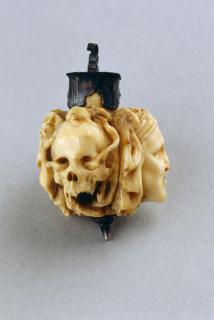 Rosary bead, 3 faces