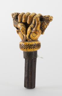 Hand (possibly fragment of a sceptre, pastoral staff or crozier; tau) (Front)
