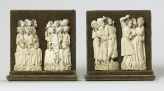 Relief (fragment of a tabernacle or altarpiece; appliqué) (Front (group))