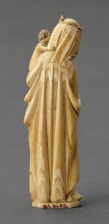 Statuette; known as the Bossy-Sumpt Virgin (Vierge Bossy-Sumpt) (Back)