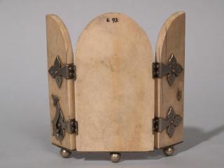 Gabled triptych, 1 register (Back, open)