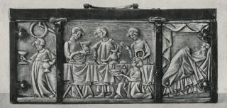 Casket, with arches (coffret; frise d'arcatures) (Back)