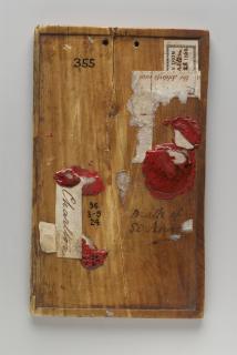 Writing tablet, 1 register, 3 arches across (tablette à écrire; plaquette; frise d'arcatures) (Back)
