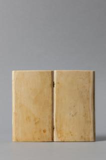 Diptych, 2 registers, 4 arches across (frise d'arcatures; colonnettes) (Back)