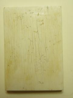 Wing, right (fragment of a diptych), 1 register, 3 arches across (frise d'arcatures; plaquette) (Back)