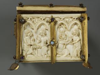 Casket (coffret; frise d'arcatures) (End, right)