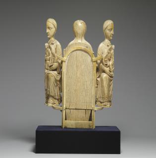 Opening Virgin triptych (Vierge ouvrante); Boubon Virgin (Vierge de Boubon) (Back (open))