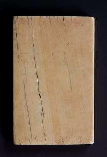 Wing, left (fragment of a diptych), 1 register, 2 arches across (frise d'arcatures; plaquette) (Back)