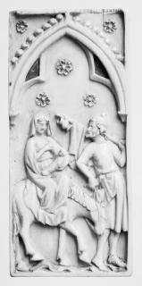 Writing tablet, 1 register, 1 arch across (tablette à écrire; plaquette) (Front)