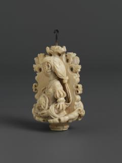 Rosary bead, 2 faces (chapelet) (Side 1)