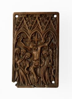 Panel, 1 register, 3 arches across (plaquette) (Front)