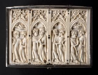 Casket with arches (coffret; frise d'arcatures) (Lid)