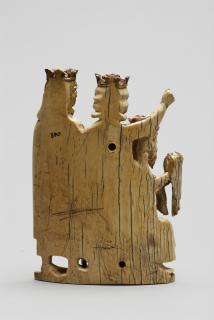 Gabled triptych, 3 registers (Back)