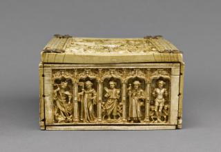 Casket with ogee arches (coffret) (End, right)