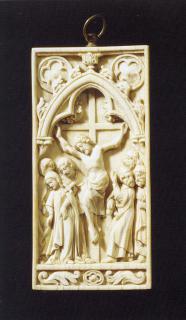 Panel, 1 register, 1 arch across (plaquette) (Fron)