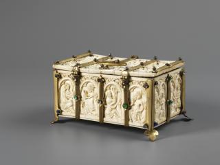 Casket (coffret; frise d'arcatures) (Back)
