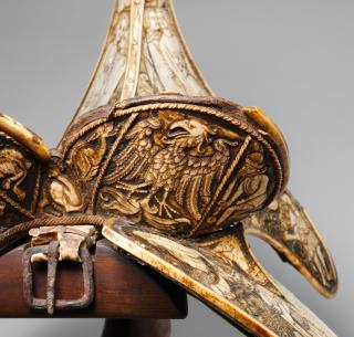Saddle (selle); so-called Trivulzio saddle (Detail, back)