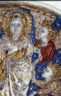 Partially openwork medallion (médaillon ajouré) (Detail, front)