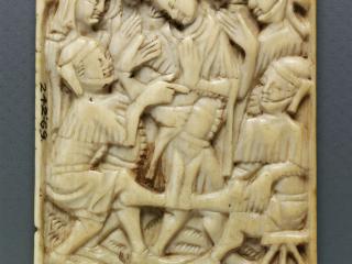 Writing tablet, 1 register, 3 arches across (plaquette; frise d'arcatures; tablette à écrire) (Front, detail)