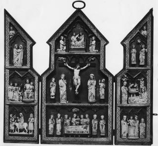 Gabled triptych, 3 registers (Front)