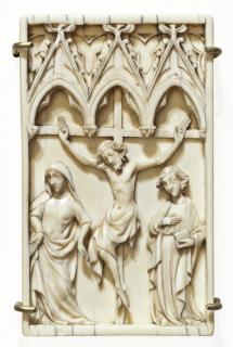 Panel, 1 register, 3 arches across (frise d'arcatures; plaquette) (Front)