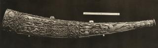 Hunting horn (oliphant); known as the 'Oldenburg Horn' (Side 1)