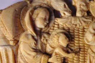Fragment of pax (baiser de paix) (Front, detail)