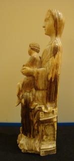 Statuette; also known as Vierge d'Ourscamp (Ourscamp Virgin) (Side)