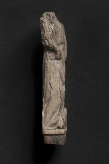 Hair parter (gravoir) or knife handle (manche de couteau) (Side)