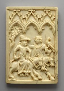 Panel, 1 register, 3 arches across (plaquette, frise d'arcatures) (Front)
