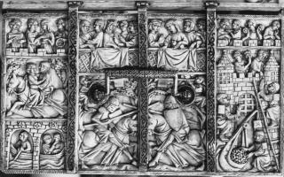 Casket of Queen Jadgwiga of Poland (coffret) (Lid)