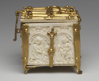 Casket (coffret; frise d'arcatures) (End, right)