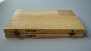 Diptych, 2 registers, 4 arches across (frise d'arcatures) (Side)