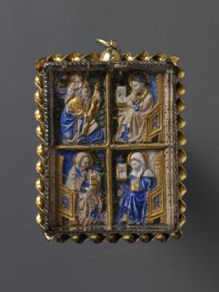 Double-sided openwork pendant, 2 registers (plaquette ajourée) (Side 2)