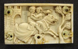 Panels (fragment of a casket; coffret) (Front, panel 3)