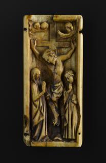 Panel (probably fragment of a triptych), 1 register, 1 arch across (plaquette) (Front)