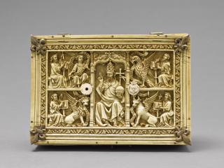 Casket with ogee arches (coffret) (Lid)
