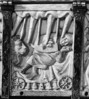 Casket of Queen Jadgwiga of Poland (coffret) (Back, detail)