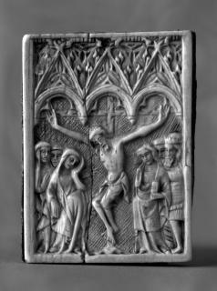 Panel, 1 register, 3 arches across (plaquette; frise d'arcatures) (Front)