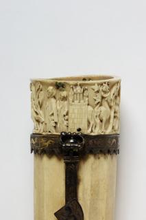 Hunting horn (oliphant) (Detail)