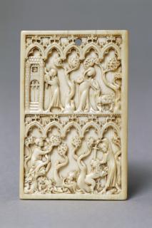 Panel, 2 registers, 5 arches across (frise d'arcatures) (Front)