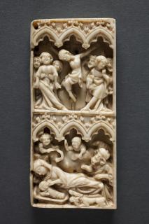 Diptych, 2 registers, 3 arches across (frise d'arcatures) (Wing, right)