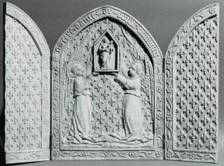 Gabled triptych, 1 register (Front)