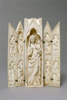 Gabled polyptych (tabernacle) (Front)