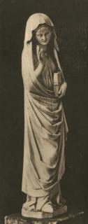 Statuette (part of a group); also known as Garnier Virgin (Vierge Garnier) (Side)