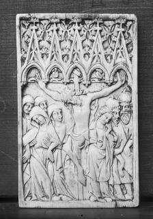 Writing tablet (tablette à écrire), 1 register, 5 arches across (plaquette; frise d'arcatures) (Front)