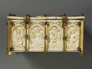 Casket (coffret; frise d'arcatures) (Body, back)