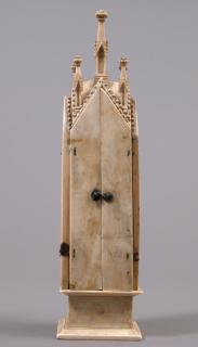 Gabled polyptych (tabernacle) (Front, closed)